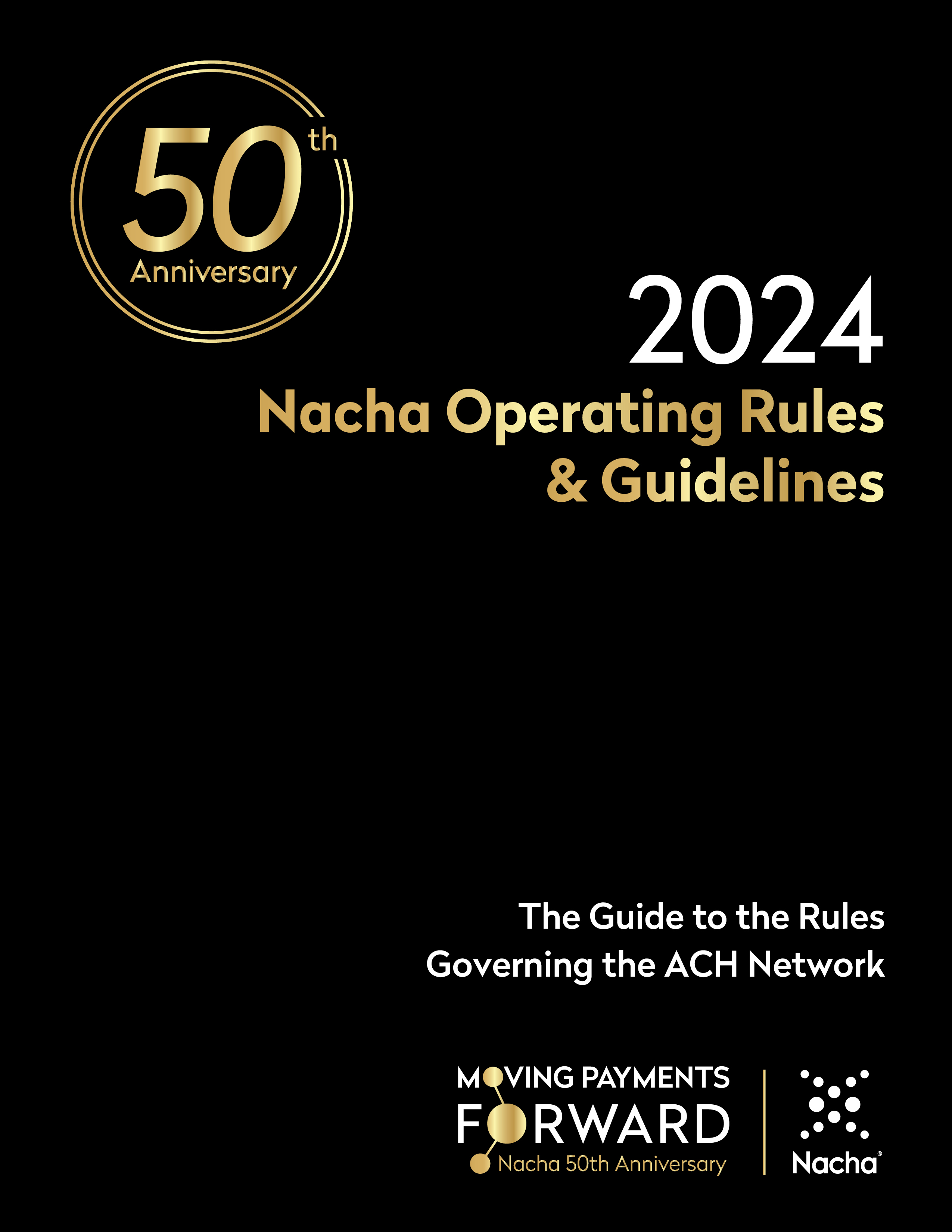 2024 Nacha Operating Rules and Guidelines (Print)